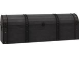 Syfax™ Baule In Legno Massello Stile Vintage 120X30X40 Cm