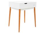 Syfax™ Toletta Con Specchio In Mdf 60X50X86 Cm