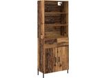 Syfax™ Credenza Legno Vecchio 69,5 X 32,5 X 180 Cm Legno Multistrato