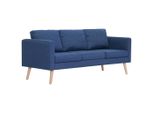 Syfax™ Divano A 3 Posti In Tessuto Blu
