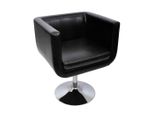 Syfax™ Sedia Da Bar Nero In Pelle Finta