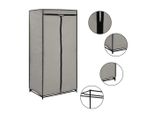 Syfax™ Armadio 2 Pz Grigio 75X50X160 Cm