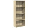Syfax™ Libreria Rovere Sonoma 60X30X152 Cm In Legno Multistrato