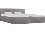 Syfax™ Giroletto Con Contenitore Grigio Talpa In Tessuto 160X200 Cm