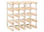 Syfax™ Portavini Da 20 Bottiglie In Legno Massello Di Pino