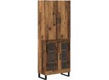 Syfax™ Credenza 2 Pcs Legno Vecchio 69,5 X 34 X 180 Cm