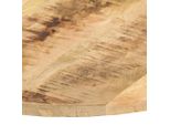 Syfax™ Piano Tavolo In Legno Massello Di Mango Rotondo 15-16 Mm 50 Cm