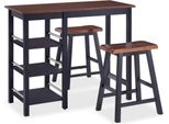 Syfax™ Set Da Bar 3 Pz In Mdf Nero