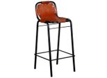 Syfax™ Sgabelli Da Bar 2 Pz In Vera Pelle