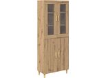 Syfax™ Credenza Rovere Artigianale 69,5 X 34 X 180 Cm