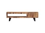 Syfax™ Mobile Porta Tv 140X30X40Cm In Legno Massello Di Acacia