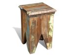 Syfax™ Sgabello In Legno Massello Di Recupero