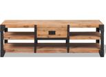 Syfax™ Supporto Tv In Legno Massello Di Acacia 140X40X45 Cm