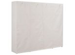 Syfax™ Armadio Bianco 200X40X170 Cm In Tessuto
