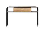 Syfax™ Tavolo Consolle 118X30X75 Cm In Legno Massello Di Mango