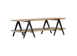 Syfax™ Tavolino Da Salotto 115X60X40 Cm In Legno Massello Di Recupero