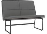 Syfax™ Panca Grigia 100X75X76 Cm In Pelle Finta