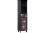 Syfax™ Mobile Da Bagno Con Cassetto Multicolore 38 X 33,5 X 160 Cm