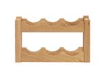 Syfax™ Cantinetta Per 6 Bottiglie 37X21X21 Cm Legno Massello Di Rovere