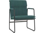 Syfax™ Sedia Lounge Verde Scuro 55X64X80 Cm In Tessuto