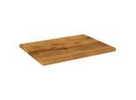 Syfax™ Piano Per Tavolo 90X60X2,5 Cm Rettangolare Legno Massello Mango