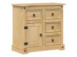 Syfax™ Credenza 87X40X76 Cm In Legno Massello Di Pino