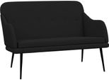 Syfax™ Panca Nera 110X76X80 Cm In Tessuto