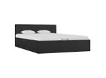 Syfax™ Giroletto Idraulico Contenitore Grigio Scuro Tessuto 140X200Cm