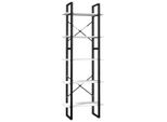 Syfax™ Libreria A 5 Ripiani Bianca 60X30X175 Cm In Legno Di Pino