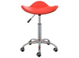 Syfax™ Sedia Da Ufficio Rossa In Pelle Finta