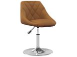 Syfax™ Sedie Da Pranzo Girevoli 6 Pz Marroni In Velluto