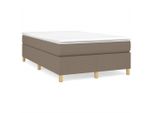 Syfax™ Struttura Letto A Rete A Molle Tortora 120X200 Cm Tessuto