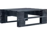 Syfax™ Ottomana Da Giardino Pallet In Legno Di Pino Impregnato Nero