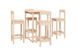 Syfax™ Set Da Bar 5 Pz In Legno Massello Di Pino