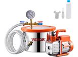 Pompa Per Vuoto Da 3,5 Cfm Con Camera Per Vuoto Da 5,68 L Pompa Per Vuoto Kit Pompa Per Vuoto