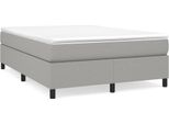 Syfax™ Struttura Letto A Rete A Molle Grigio Chiaro 140X200 Cm Tessuto