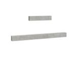 Syfax™ Set Di Mobili Porta Tv 6 Pz Grigio Cemento In Legno Multistrato