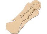 Angioletto In Legno 26Cm 3In1 Decor