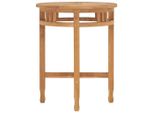 Syfax™ Tavolo Da Bistrot Ø60X75,5 Cm In Legno Massello Di Teak