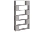 Syfax™ Libreria/Divisorio Grigio Sonoma 100X24X188 Cm