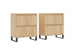 Syfax™ Credenze 2 Pz Rovere Sonoma In Legno Multistrato