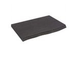 Syfax™ Piano Tavolo Marrone 60X40X(2-4) Cm Rovere Massello Trattato