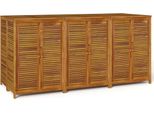 Syfax™ Contenitore Da Giardino 210X87X104 Cm Legno Massello Di Acacia