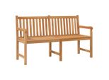 Syfax™ Panchina Da Giardino 150 Cm In Legno Massello Di Teak