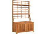 Syfax™ Contenitore Con Traliccio 99X50X160 Cm In Legno Massello Acacia