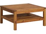Syfax™ Tavolino Da Caffè 65X65X35 Cm In Legno Massello Di Acacia