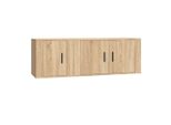Syfax™ Set Di Mobili Porta Tv 2 Pz Rovere Sonoma In Legno Multistrato