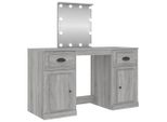 Syfax™ Toeletta Con Led Grigio Sonoma 130X50X132,5 Cm