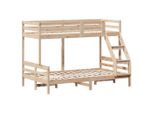 Syfax™ Letto A Castello 80X200/120X200 Cm In Legno Massello Di Pino