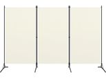 Syfax™ Divisorio A 3 Pannelli Bianco 260X180 Cm In Tessuto